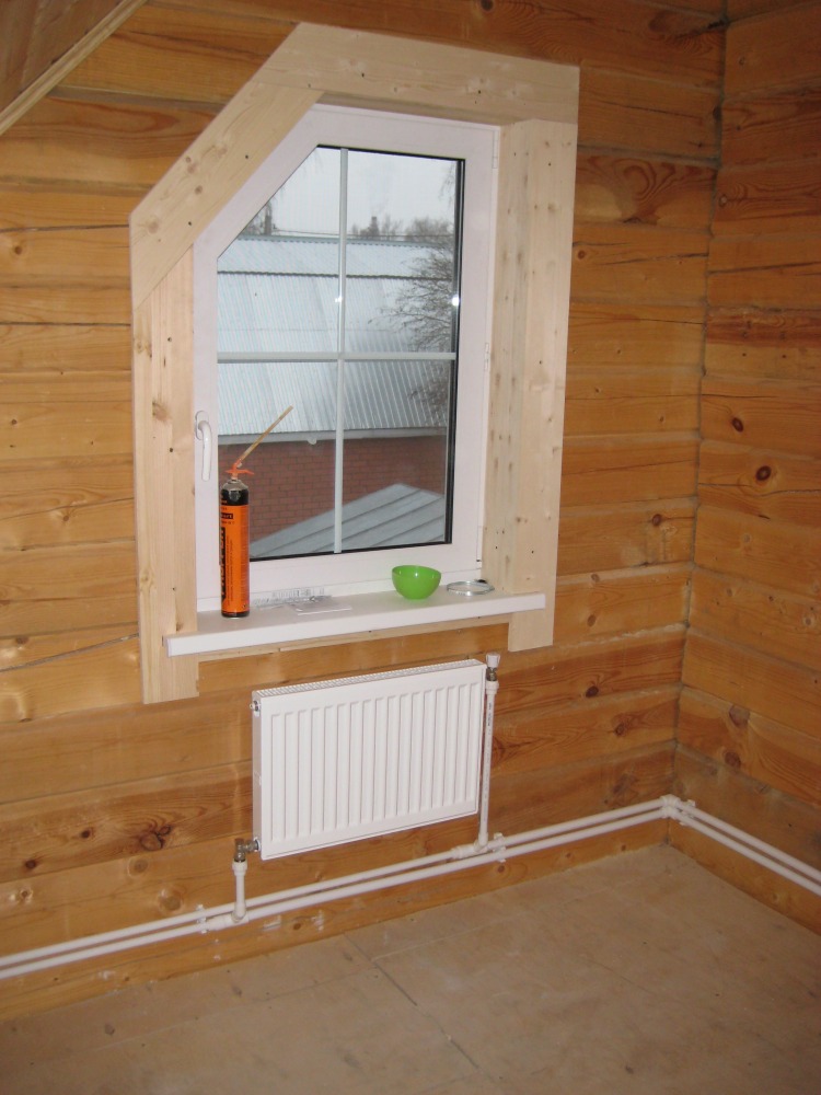 Монтаж радиаторов в деревянном доме